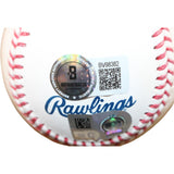 Tyler Bremner Autographed Anaheim Angeles OML Baseball 25 2nd Pick Beckett 56306