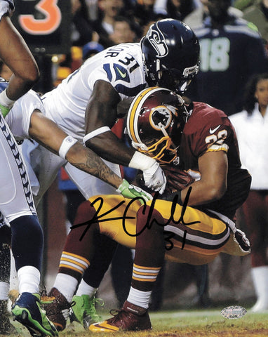 Kam Chancellor Autographed Signed 8x10 Photo Seattle Seahawks MCS Holo #63272