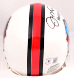 Joe Montana Autographed NFL HOF Mini Helmet w/HOF- Beckett Hologram *Black