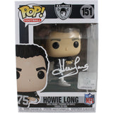 Howie Long Autographed Las Vegas Raiders Funko Pop! #151 Beckett Witness 49671