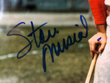 Stan Musial Autographed St. Louis Cardinals 8x10 Standing Photo Framed PSA COA