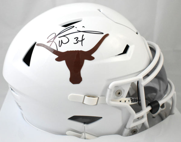 Ricky Williams Autographed Texas Longhorns Mid-Size SpeedFlex Helmet - JSA W