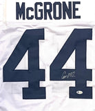 CAM MCGRONE AUTOGRAPHED SIGNED COLLEGE STYLE XL JERSEY BECKETT COA #WG13095