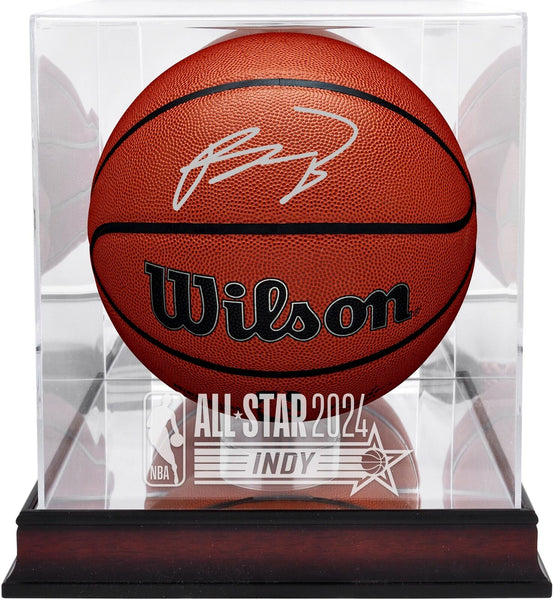 Paolo Banchero Magic Signed Wilson Indoor/Outdoor Basketball w/ASG Display Case