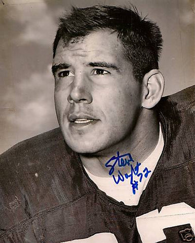 Packers STEVE WRIGHT Signed 8X10 Photo #1 AUTO - Super Bowl Champ