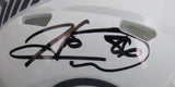Hines Ward Signed/Auto Salute To Service Mini Helmet Steelers Beckett 204020