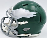 MICHAEL VICK AUTOGRAPHED FALCONS 1974-95 KELLY GREEN MINI HELMET BECKETT 243634