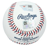 Roman Anthony Autographed Red Sox Team Color Laces Official Baseball Fanatics