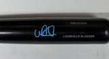 Brewers WILLIAM CONTRERAS Signed Louisville Slugger Black Bat AUTO - BAS