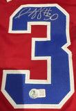Rasheed Wallace Signed Washington Bullets Jersey (Beckett) 2004 NBA Champion