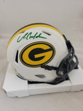 MATTHEW GOLDEN SIGNED GREEN BAY PACKERS LUNAR ECLIPSE SPEED MINI HELMET BECKETT