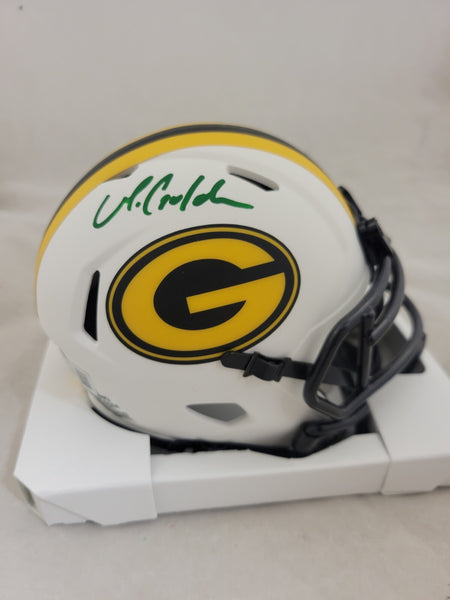 MATTHEW GOLDEN SIGNED GREEN BAY PACKERS LUNAR ECLIPSE SPEED MINI HELMET BECKETT