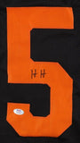 Hendon Hooker Signed Tennessee Volunteers Jersey / PSA COA / Vols Sr Quarterback