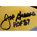 Joe Green Autographed Pittsburgh Steelers F/S Gold Helmet HOF Beckett 49585