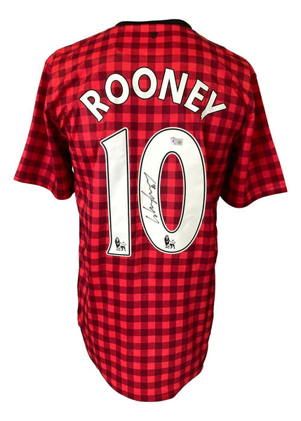 Wayne Rooney Signed Manchester United 2012/13 Nike Soccer Jersey