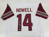 Sam Howell Signed Washington Commanders Jersey (Beckett) Ex-North Carolina Q.B.