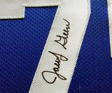 SEATTLE SEAHAWKS JACOB GREEN AUTOGRAPHED FRAMED BLUE JERSEY MCS HOLO 200921