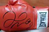 FLOYD MAYWEATHER JR. AUTOGRAPHED RED EVERLAST BOXING GLOVE LH BECKETT BAS 121799