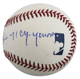 Athletics Vida Blue "71 Cy Young, 71 MVP" Signed OAL Baseball BAS #BU43404