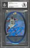 Magic Shaquille O'Neal Authentic Signed 1996 SPX #35 Card BAS Slabbed