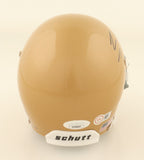 Tommy Kraemer Signed Notre Dame Fighting Irish Mini Helmet (JSA)