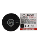 Martin St. Louis Signed Tampa Bay Lightning Logo Hockey Puck (COJO COA) HOF 2018