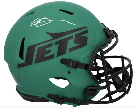 Ahmad Sauce Gardner Autographed Jets 'RAVE' Authentic Speed Helmet Fanatics