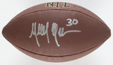 Mike Brown Signed Chicago Bears Wilson NFL Football (PSA) All Pro Safety