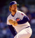 Rick Sutcliffe Signed Chicago Cubs Pinstriped Jersey (JSA) 1984 Cy Young Award