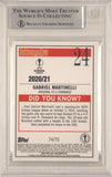 Gabriel Martinelli Signed 2020-21 Topps Merlin Chrome Rookie /75 - BGS Authentic