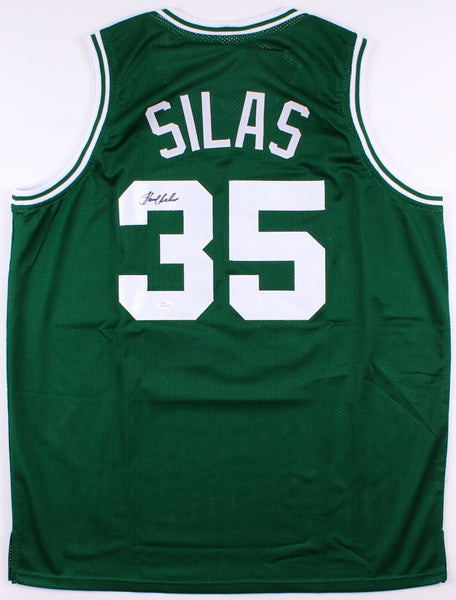 Paul Silas Signed Boston Celtics Jersey (JSA COA) 3xNBA Champ / Power Forward
