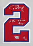 Tom Brady "1995 507th Pick" Signed M&N Authentic Jersey LE #2/12 BAS, FAN & PSA