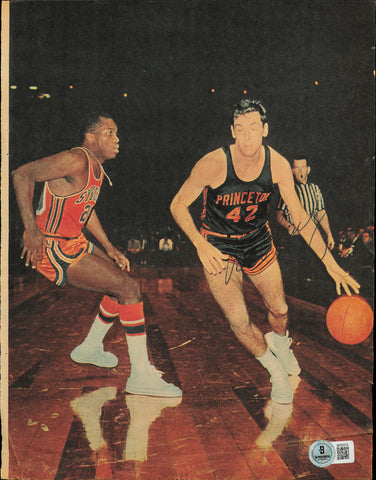 Bill Bradley Autographed 8x11 Magazine Page Photo Princeton Beckett QR #BP55274