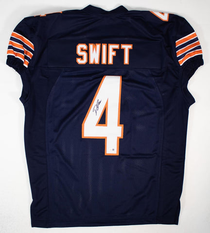 D Andre Swift Signed Bears Pro Cut Jersey (JSA) Chicago / Feature Running Back