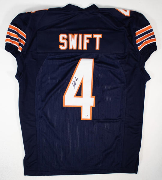 D Andre Swift Signed Bears Pro Cut Jersey (JSA) Chicago / Feature Running Back