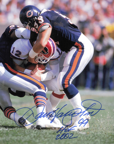 Dan Hampton Autographed Signed 8x10 Photo Chicago Bears "HOF 2002" SKU #247483