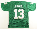 Riley Leonard Signed Notre Dame Fighting Irish Jersey (PSA) 2025 NCAA Champ Game