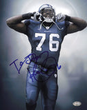 Russell Okung Autographed 8x10 Photo Seattle Seahawks "To John" MCS Holo #63333