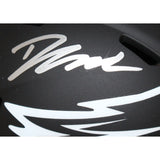 D'Andre Swift Signed Philadelphia Eagles Eclipse Mini Helmet BAS 42961