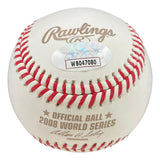 Brad Lidge Carlos Ruiz Signed Phillies 2008 World Series Baseball JSA ITP