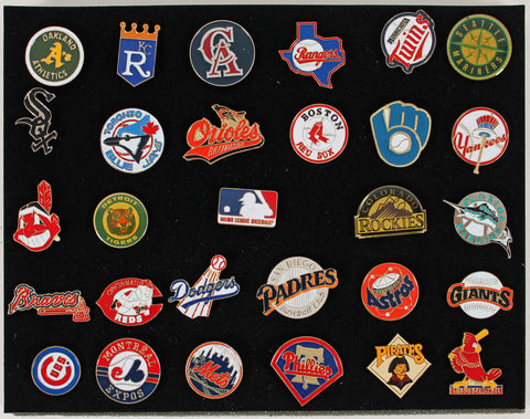 1980s Major League Baseball 29 Pin Set Limited Edition Un-signed