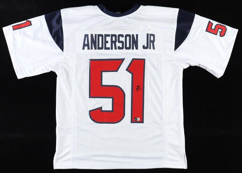 Will Anderson Jr Signed Houston Texans Jersey (Beckett) #3 Pick/ Alabama D.E.