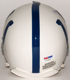 Coby Fleener Signed Colts Mini-Helmet Inscribed "Go Colts!" (PSA COA)