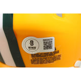 Matthew Golden Autographed/Signed Green Bay Packers Mini Helmet Beckett 53624