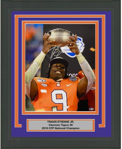 FRAMED Autographed/Signed TRAVIS ETIENNE JR Clemson 16x20 Photo BAS COA #1