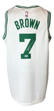 Jaylen Brown Signed Boston Celtics White Nike Swingman Jersey BAS