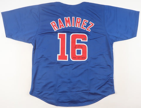Aramis Ramirez Signed Chicago Cubs Blue Alternate Jersey (Schwartz)3xAll Star 3B