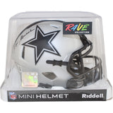 Roger Staubach Autographed Dallas Cowboys Mini Helmet Rave Beckett Witness 53207