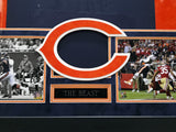 Bears Brandon Marshall Autographed Framed Blue Jersey Collage JSA #W623910