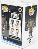 MIKE TYSON AUTOGRAPHED FUNKO POP VINYL FIGURINE #01 BECKETT BAS QR STOCK #237081